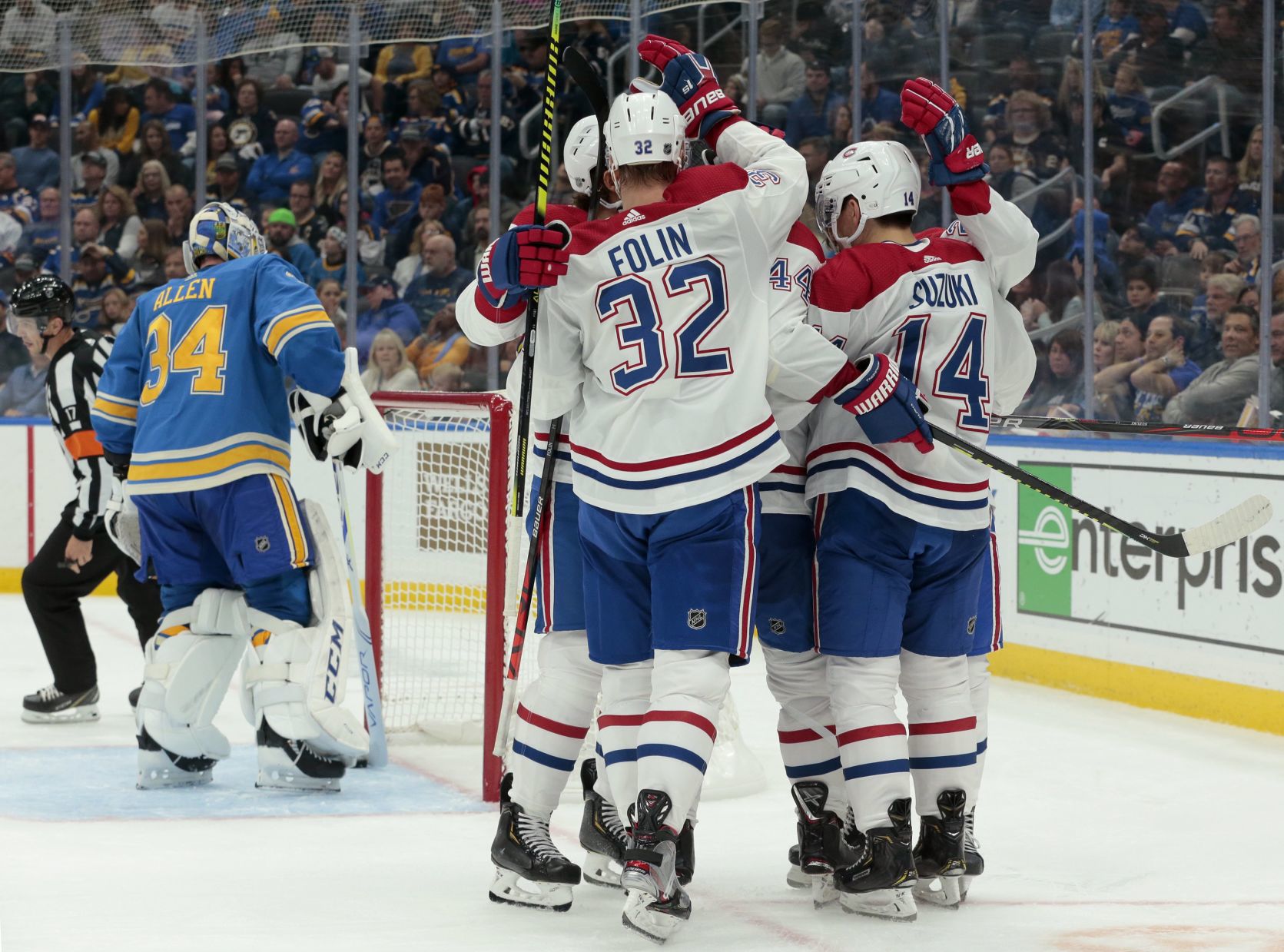 Blues v Canadiens